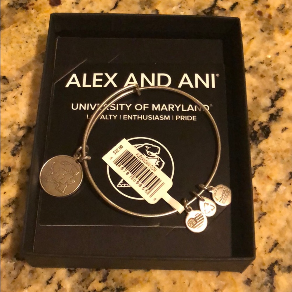 Alex and Ani | Maryland Terps bracelet NWT